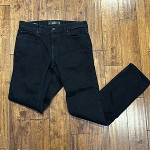 Men’s Hollister black jeans a 32x36